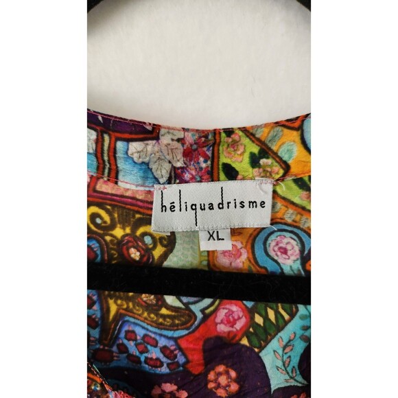 Colorful Patterned Women's Swim Coverup - Picture 2 of 4